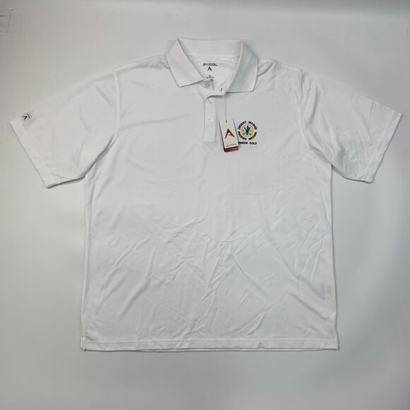 Antigua Polo Shirt Mens XL Pique Xtra-Lite Desert Mashie Junior Golf Arizona - Picture 2 of 14